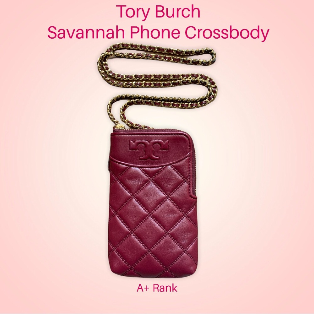 💯% AUTH ⭐Tory Burch Savannah Phone Crossbody